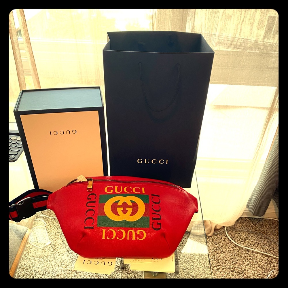 NEW GUCCI RETRO FANNY  PACK BELT BAG